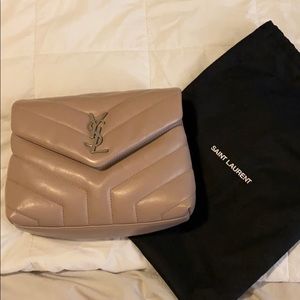 YSL toy Lou Lou in Putty.